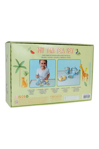 Floss & Rock 14 Parça Çay Seti / Jungle Çok Renkli