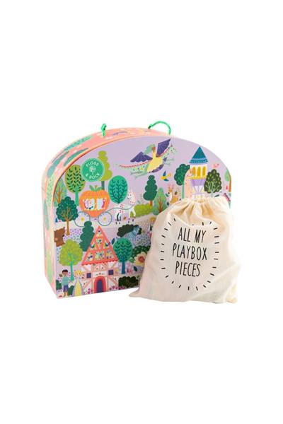 FLOSS & ROCK Ahşap Figürlü Oyun Kutuları / Fairy Tale Çok Renkli