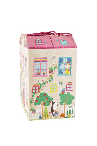 FLOSS & ROCK Ahşap Figürlü Oyun Kutuları / Rainbow Çok Renkli