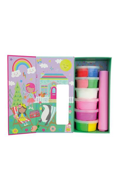 FLOSS ROCK CLAY AND PLAY HAVA İLE KURUYAN KİL SETİ RAİNBOW FAİRY Çok Renkli