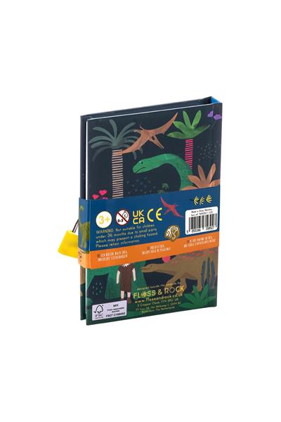FLOSS & ROCK Kokulu Kilitli Günlük / Dino *YENİ* Çok Renkli