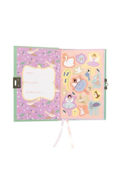 FLOSS & ROCK Kokulu Kilitli Günlük / Enchanted Çok Renkli