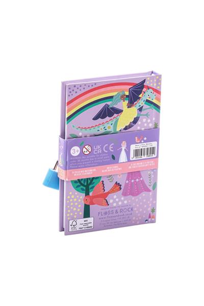 FLOSS & ROCK Kokulu Kilitli Günlük / Fairy Tale *YENİ* Çok Renkli