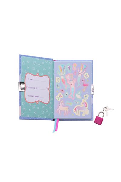FLOSS & ROCK Kokulu Kilitli Günlük / Fantasy *YENİ* Çok Renkli