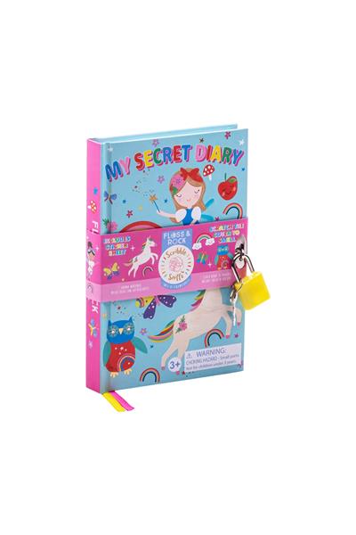 FLOSS & ROCK Kokulu Kilitli Günlük / Rainbow Fairy *YENİ* Çok Renkli