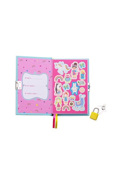 FLOSS & ROCK Kokulu Kilitli Günlük / Rainbow Fairy *YENİ* Çok Renkli