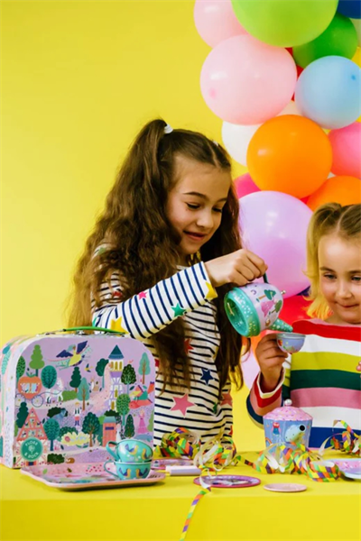 FLOSS & ROCK Müzikli Çay Seti / Fairy Tale Çok Renkli