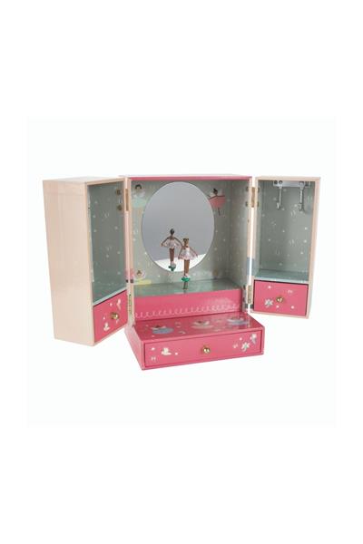 Floss & Rock Müzikli Gardrop Şeklinde Mücevher Kutusu / Enchanted Çok Renkli