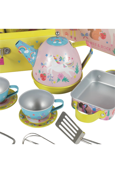 FLOSS  & ROCK Müzikli Mutfak Seti/Rainbow Fairy Çok Renkli