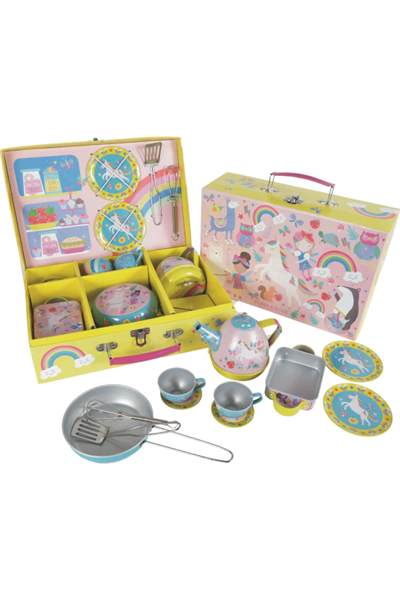 FLOSS  & ROCK Müzikli Mutfak Seti/Rainbow Fairy Çok Renkli