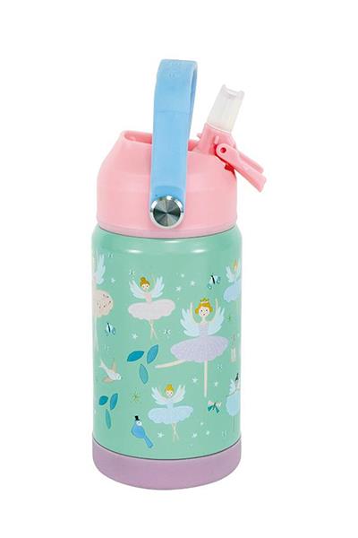 FLOSS & ROCK Paslanmaz Çelik Pipetli Suluk / Enchanted Çok Renkli