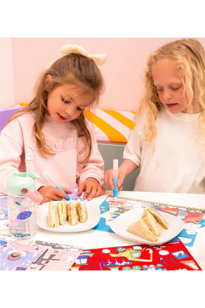 Floss & Rock Renk Değiştiren Sulu Boyalı Oyun Mat / Enchanted Çok Renkli