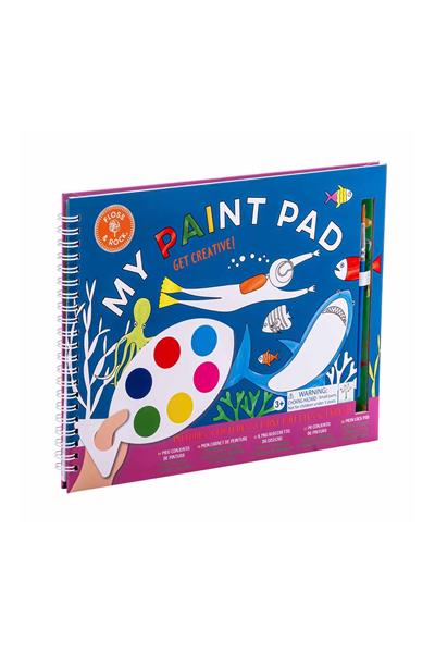 FLOSS & ROCK Sulu Boyalı Boyama Kitabı / Deep Sea*YENİ* Çok Renkli