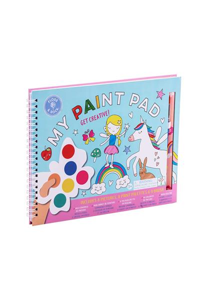 FLOSS & ROCK Sulu Boyalı Boyama Kitabı / Rainbow Fairy *YENİ* Çok Renkli
