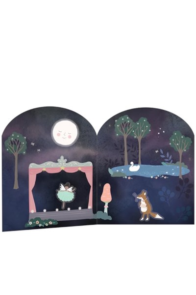 FLOSS & ROCK Tak Çıkart Sticker Oyun Sahnesi / Enchanted *YENİ* Çok Renkli