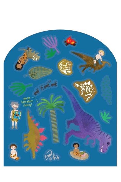 FLOSS & ROCK Tak Çıkart Sticker Oyun Sahnesi / Deep Sea *YENİ* Çok Renkli