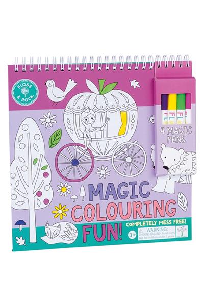 FLOSS&ROCK / Renk Değiştiren Water Magic Boyama Kitabı / Fairy Tale Çok Renkli