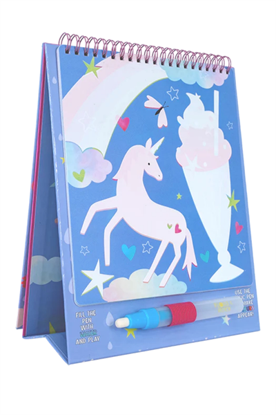 FLOSS&ROCK / Renk Değiştiren Water Magic Boyama Kitabı /Fantasy Çok Renkli