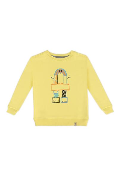 Beetle Beez / GEOMETRIC RAINBOW SWEATSHIRT Sarı