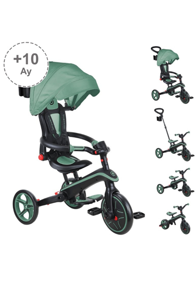 Globber / 4in1 katlanabilir Bisiklet ZeytinYeşi