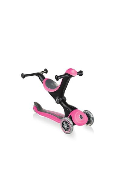 Globber Go Up Deluxe Scooter Pembe
