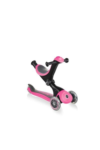 Globber Go Up Deluxe Scooter Pembe
