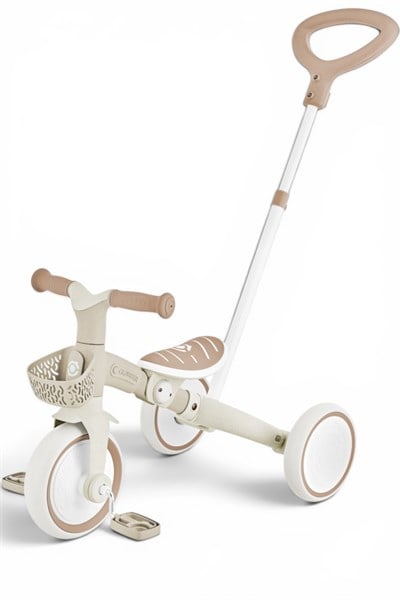 Globber Learning Trike 3in1 Plus Ecologic Bisiklet Pastel Bej