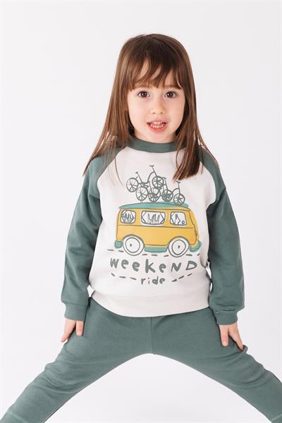 Littleyucca / Grow Sweatshirt GriYeşil
