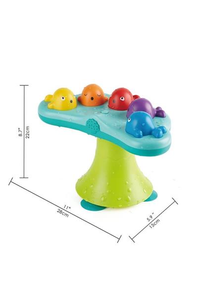 Hape Müzikli Balina Çeşmesi - Banyo Oyuncağı Çok Renkli