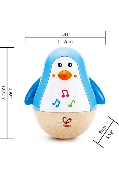 Hape Müzikli Hacıyatmaz Penguen Çok Renkli