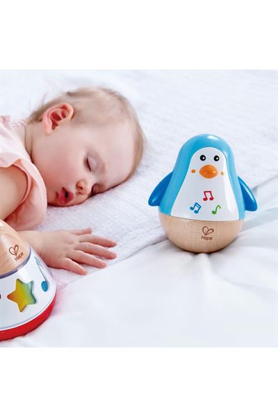 Hape Müzikli Hacıyatmaz Penguen Çok Renkli