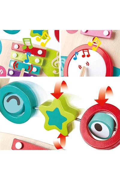 Hape Müzikli Yürüme Arkadaşı Çok Renkli