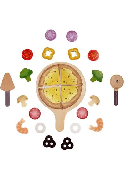 Hape Perfect Oyuncak Pizza Seti Çok Renkli