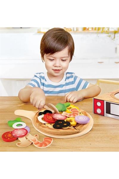 Hape Perfect Oyuncak Pizza Seti Çok Renkli