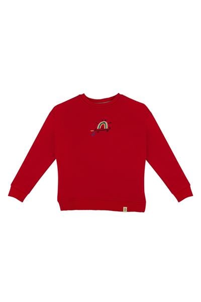 Beetle Beez / HAPPY RAINBOW SWEATSHIRT Kırmızı