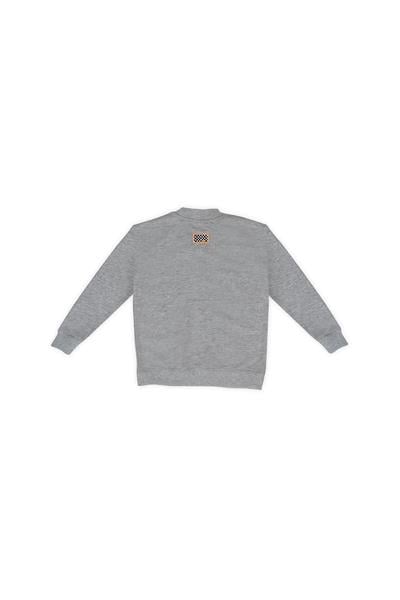 Beetle Beez / Happy Sun Zipped Sweatshirt - Grey Gri