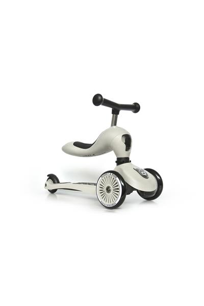 Highway Kick Oturaklı Scooter Açık Gri