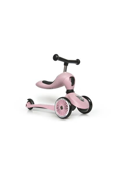 Highway Kick Oturaklı Scooter Pembe