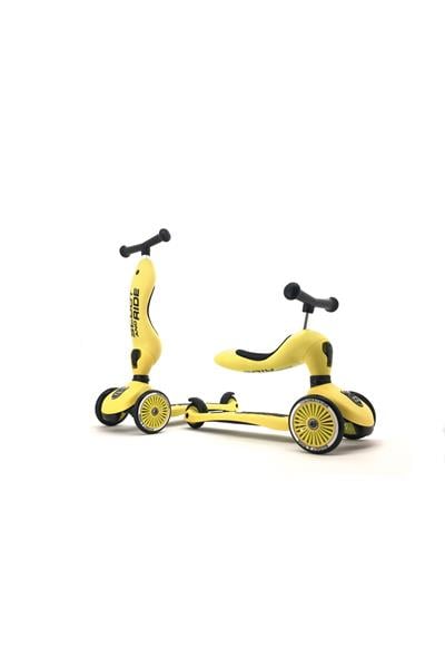 Highway Kick Oturaklı Scooter Sarı