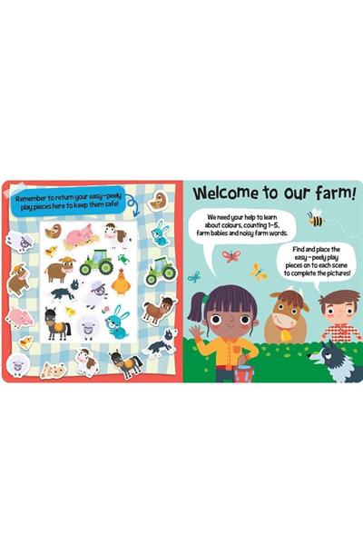 Imagine That / Easy Peely Farm - Peel-Stick-Play Çok Renkli