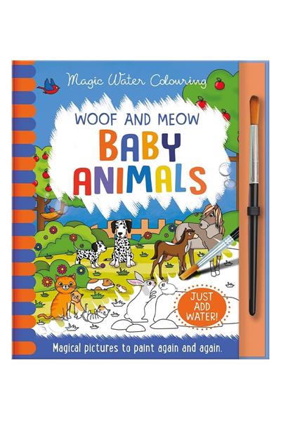 Imagine That / Magic Water Colouring - Baby Animals Çok Renkli