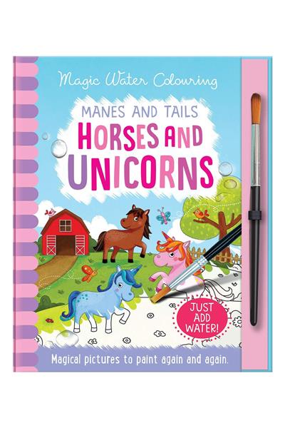 Imagine That / Magic Water Colouring - Horses And Unicorns Çok Renkli