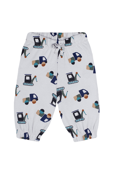 Antebies / İnşaat Ekibi Uzun Kollu Tshirt Pantolon Set Lacivert