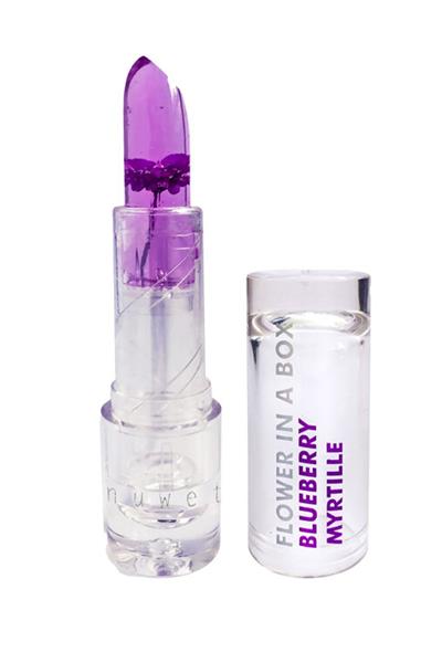 INUWET FLOWER IN A BOX PURPLE BLUEBERRY LIPSTICK Çok Renkli
