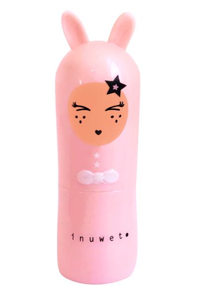 INUWET - LIP BALM BUNNY ROSE ETOILE PECHE Çok Renkli