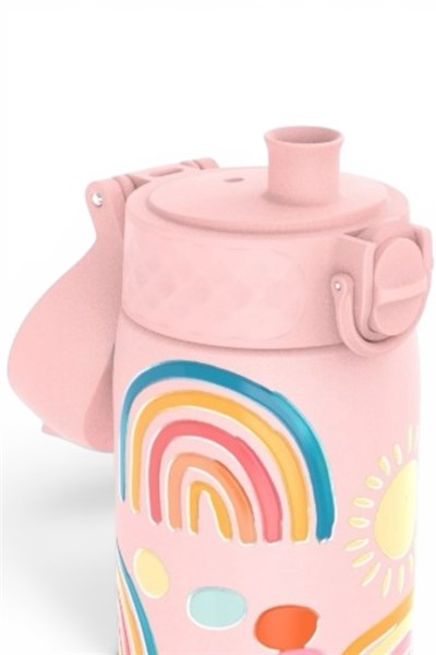 ION8 - Paslanmaz Çelik İnce Suluk - Gökkuşağı - 600 ml - Sızdırmaz Çok Renkli