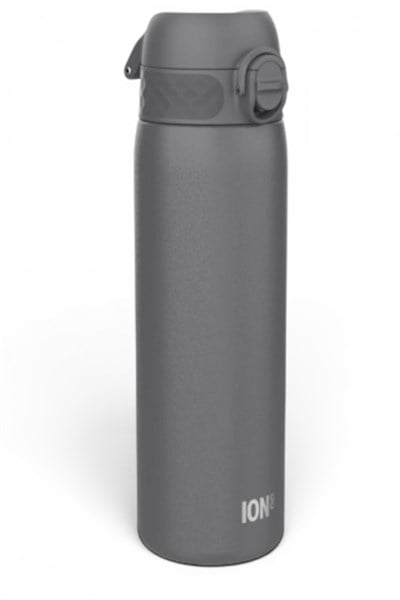 ION8 - Paslanmaz Çelik İnce Suluk - Gri - 600 ml - Sızdırmaz Çok Renkli