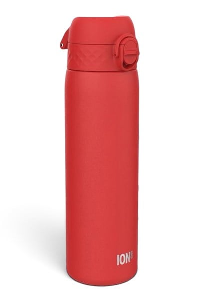 ION8 - Paslanmaz Çelik İnce Suluk - Kırmızı - 600 ml - Sızdırmaz Çok Renkli