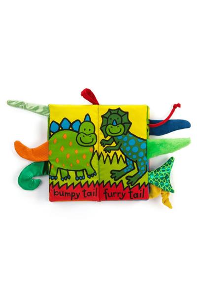 Jellycat Bez Kitap - Dino Tails Çok Renkli