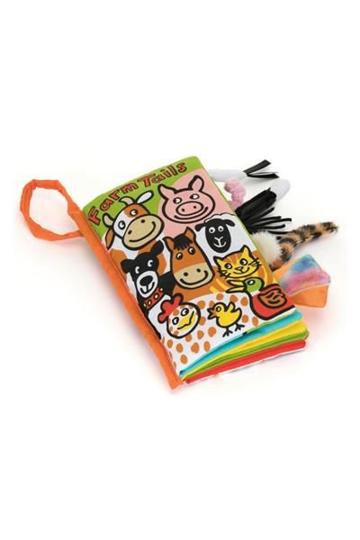 Jellycat Bez Kitap - Farm Tails Çok Renkli